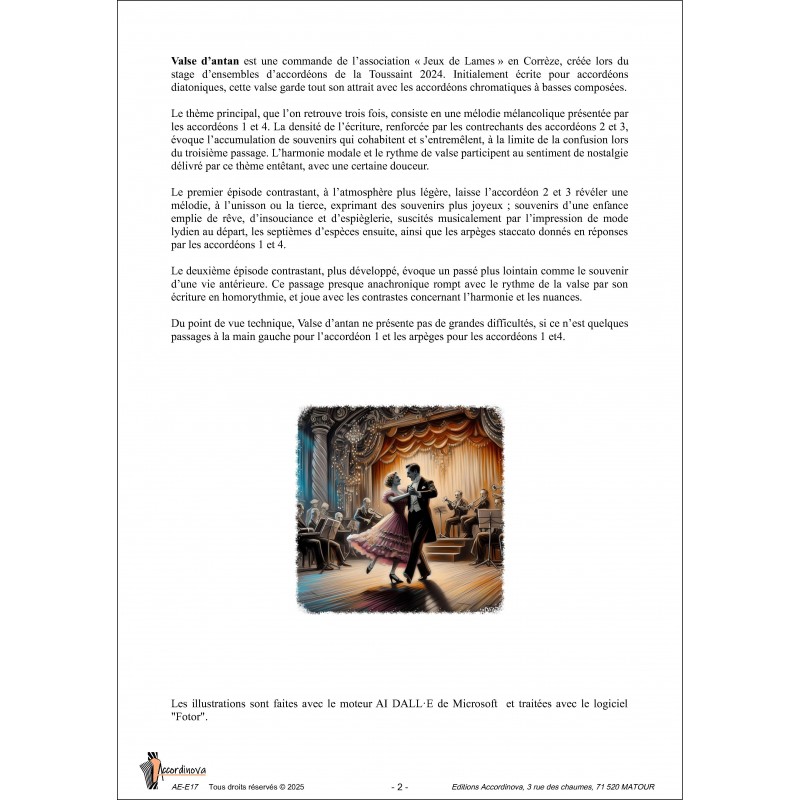 Valse d’antan